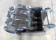 450mmの小型掘削機の圧縮の車輪Q345B ISOは承認した